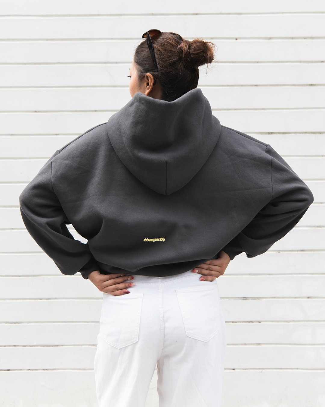 CREST GRAY HOODIE