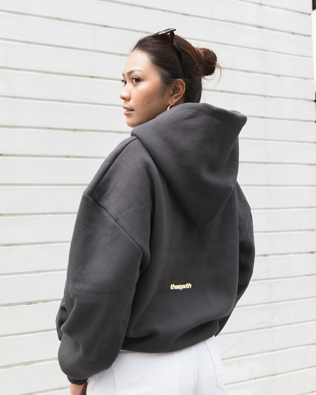 CREST GRAY HOODIE