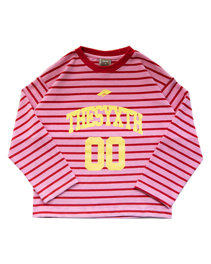STRIPE COLLEGE LONG SLEEVE