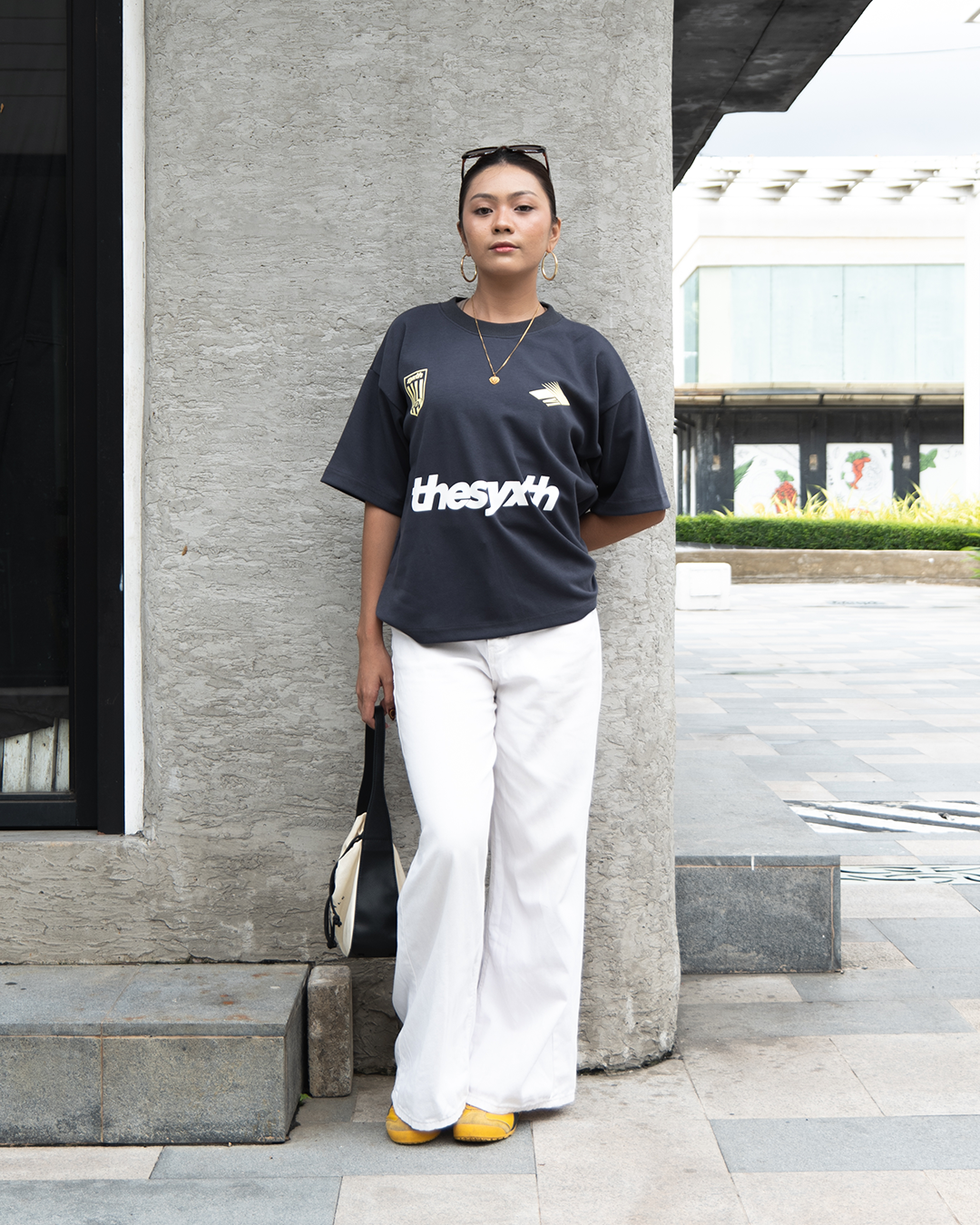 CREST GRAY TSHIRT