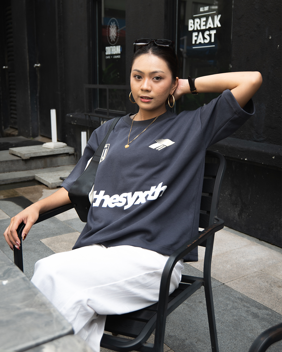 CREST GRAY TSHIRT