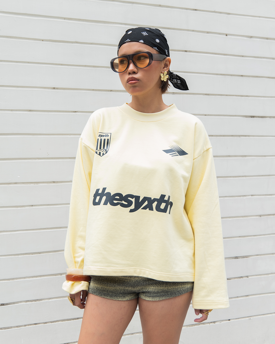 CREST YELLOW LONGSLEEVE