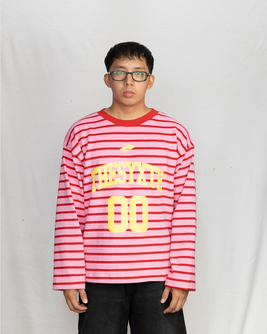 STRIPE COLLEGE LONG SLEEVE