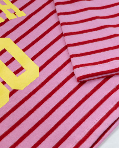 STRIPE COLLEGE LONG SLEEVE